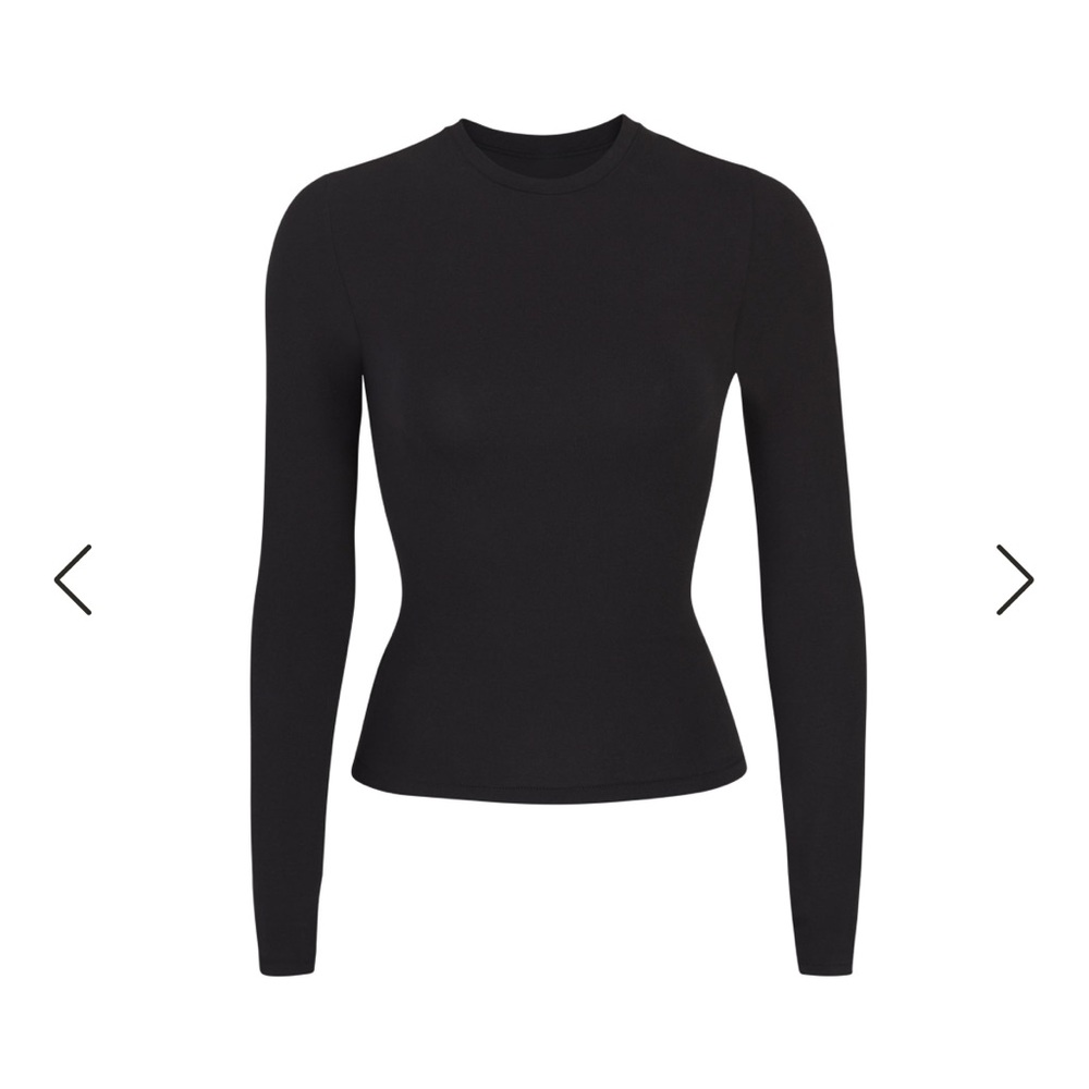 COTTON JERSEY LONG SLEEVE T-SHIRT
SOOT